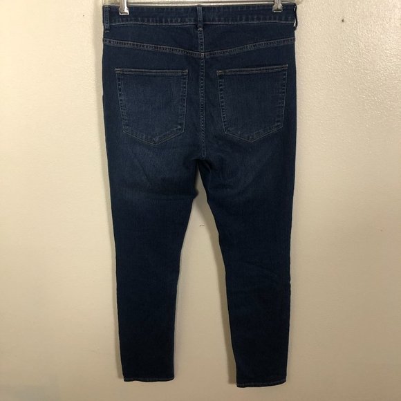 &Denim Skinny Ankle High Waisted Denim Jeans 32 - Picture 5 of 8